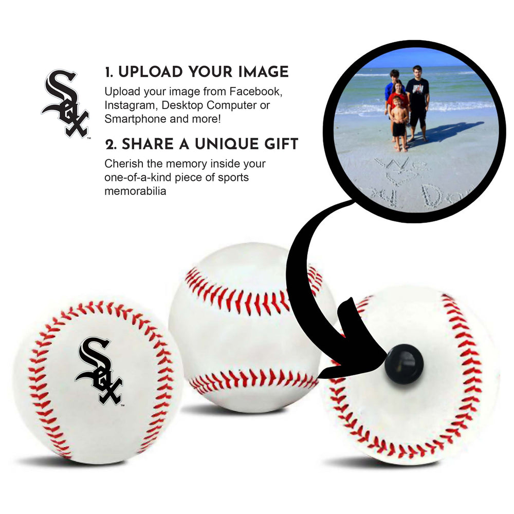 Chicago White Sox MLB Baseball - Picture Inside (Online Order Only) (ONLINE ORDER ONLY)
