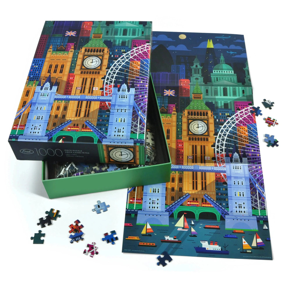 London 1000 Piece Jigsaw Puzzle Fred (ONLINE ORDER ONLY)