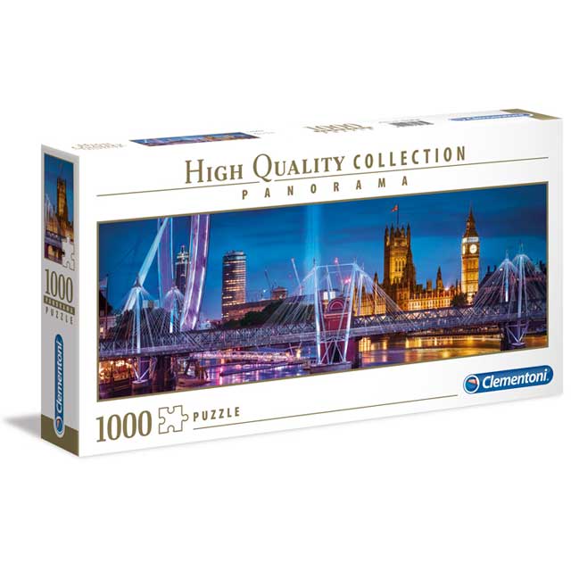 London 1000 Piece Panoramic Jigsaw Puzzle Clementoni (ONLINE ORDER ONLY)