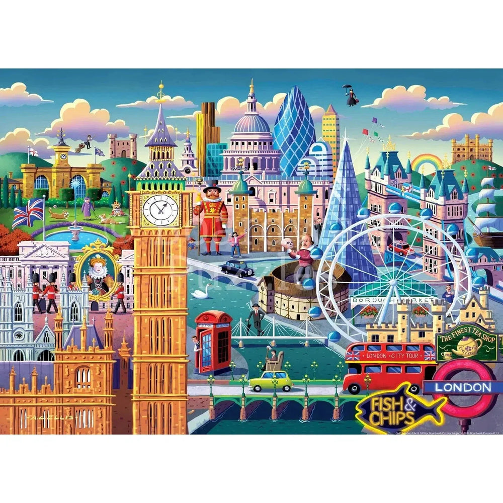 London 210 Piece Jigsaw Puzzle Boardwalk (ONLINE ORDER ONLY)