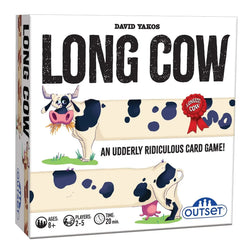Long Cow - An Udderly Ridiculous Card Game - Outset (ONLINE ORDER ONLY)