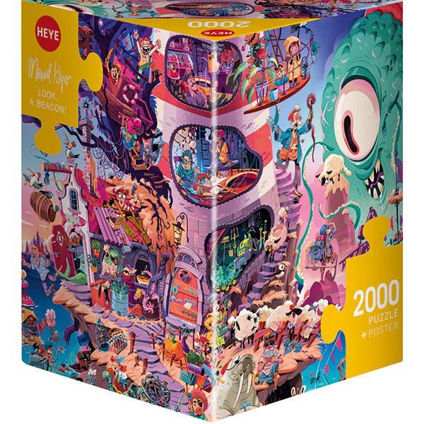 Look, a Beacon! 2000 Piece Jigsaw Puzzle Heye (ONLINE ORDER ONLY)