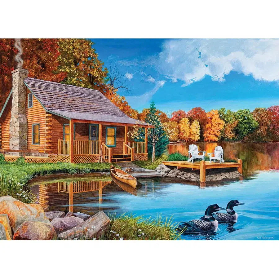 Loon Lake 500 Piece Jigsaw Puzzle Cobble Hill (ONLINE ORDER ONLY)