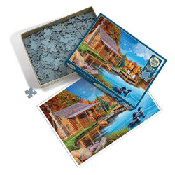 Loon Lake 500 Piece Jigsaw Puzzle Cobble Hill (ONLINE ORDER ONLY)
