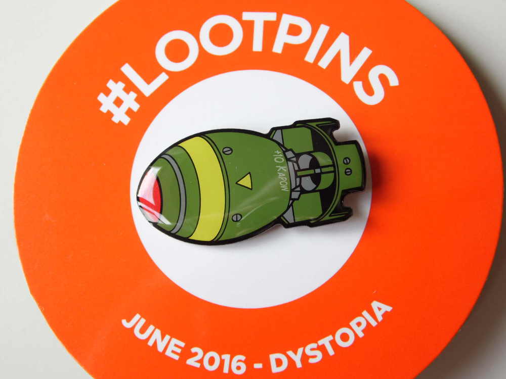 Dystopia Lootpins (Pins) (ONLINE ORDER ONLY)