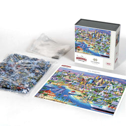 Los Angeles 500 Piece Jigsaw Puzzle Boardwalk (ONLINE ORDER ONLY)