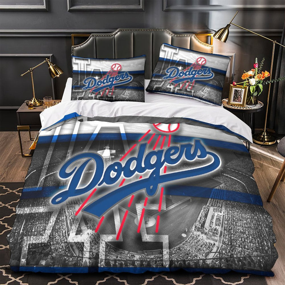 Los Angeles Dodgers Duvet Cover Bedding Set (ONLINE ORDER ONLY)