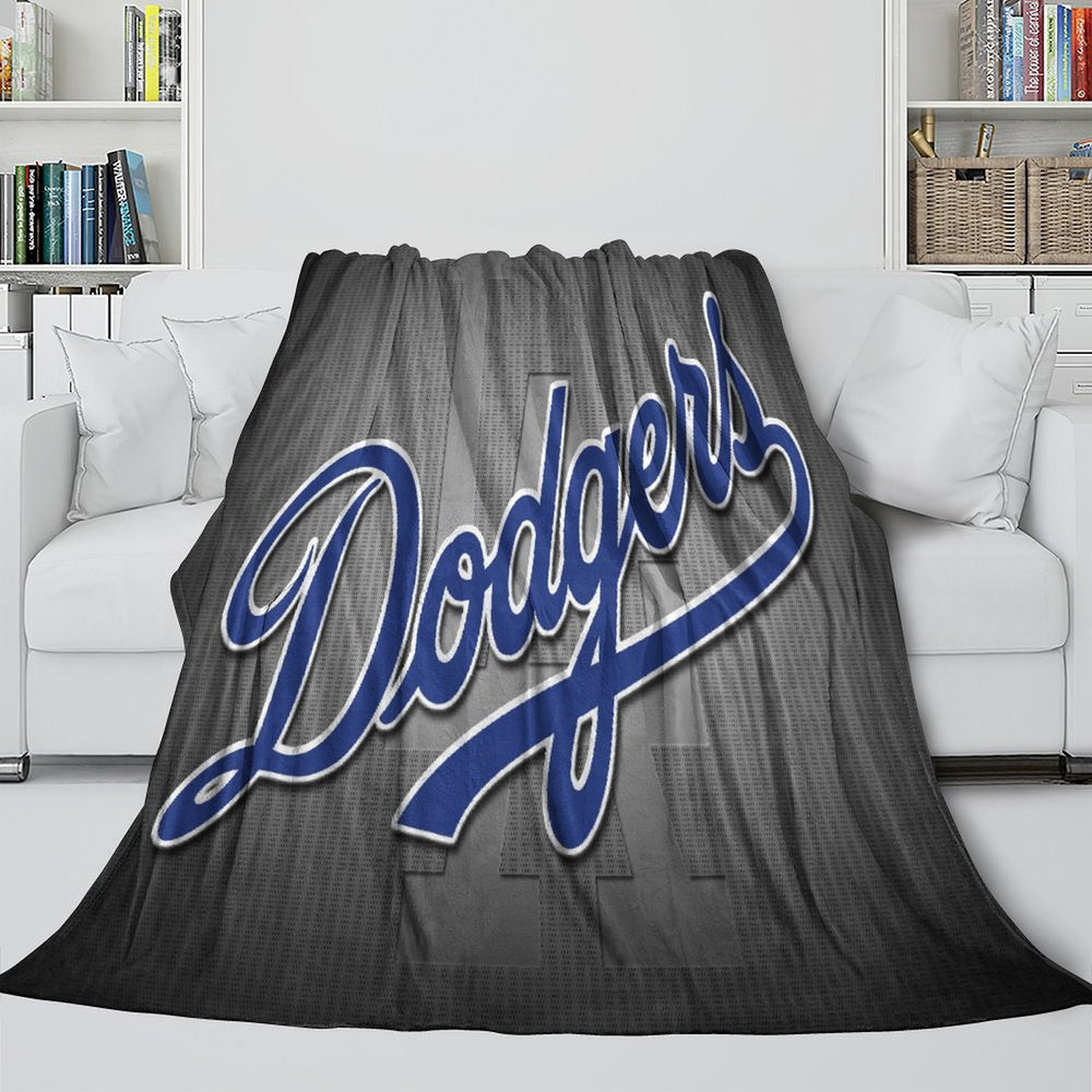 Los Angeles Dodgers Blanket Flannel Throw (ONLINE ORDER ONLY)