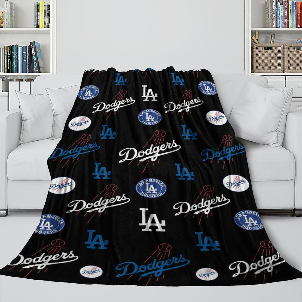 Los Angeles Dodgers Blanket Flannel Throw (ONLINE ORDER ONLY)