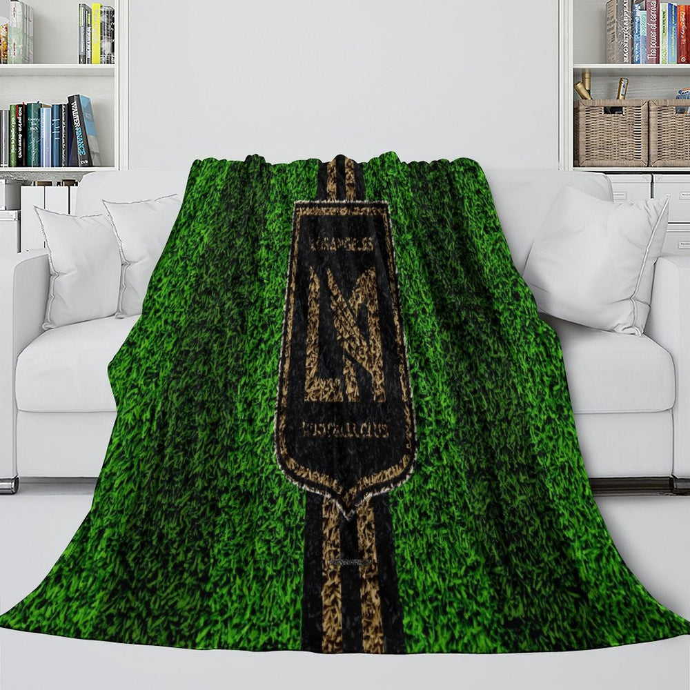Los Angeles FC Blanket Flannel Fleece Throw Room Decoration (Online Order Only)