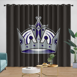 Los Angeles Kings Curtains Blackout Window Drapes Room Decoration (Online Order Only)