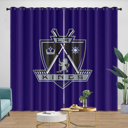 Los Angeles Kings Curtains Blackout Window Drapes Room Decoration (Online Order Only)