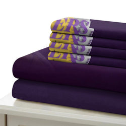 Los Angeles Lakers Bedding Set Pattern Quilt Duvet Cover (Online Order Only)