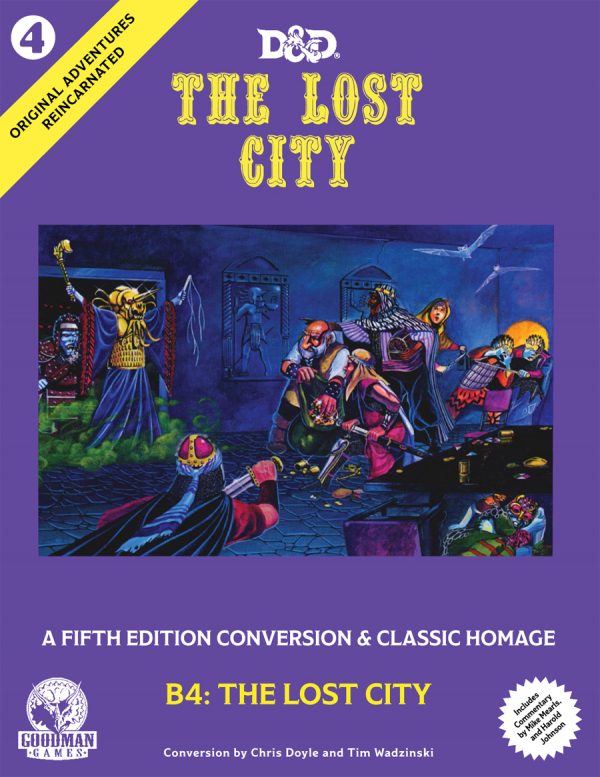 GMG Original Adventures Reincarnated #4: The Lost City (ONLINE ORDER ONLY)