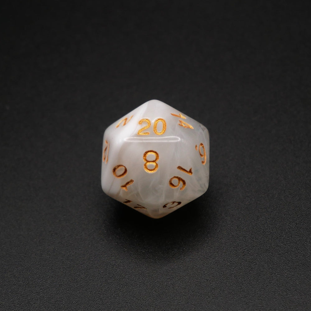 Lost Memories - 7 Piece DnD Dice Set | Acrylic RPG Gaming Dice (ONLINE ORDER ONLY)