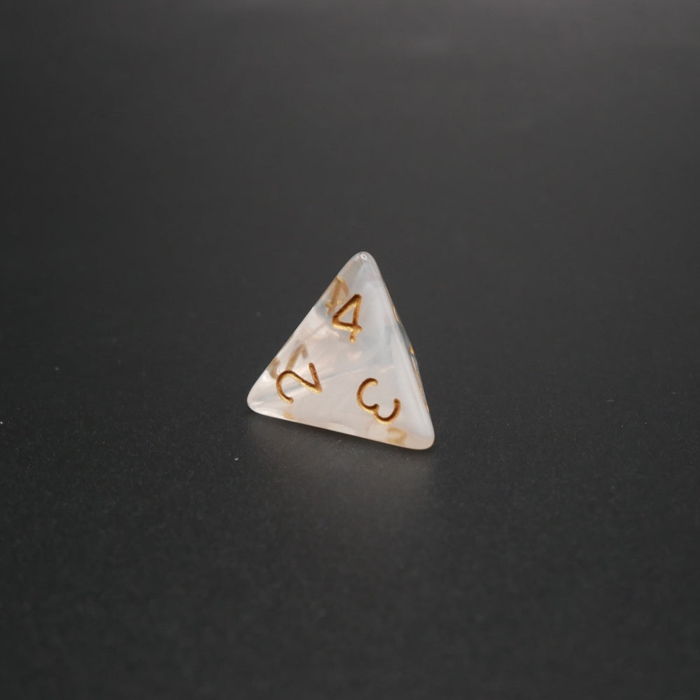 Lost Memories - 7 Piece DnD Dice Set | Acrylic RPG Gaming Dice (ONLINE ORDER ONLY)