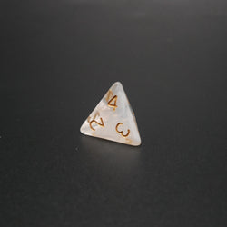Lost Memories - 7 Piece DnD Dice Set | Acrylic RPG Gaming Dice (ONLINE ORDER ONLY)