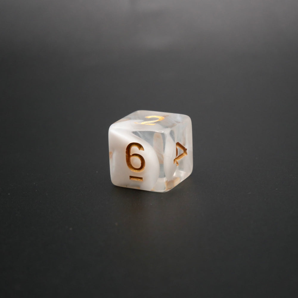 Lost Memories - 7 Piece DnD Dice Set | Acrylic RPG Gaming Dice (ONLINE ORDER ONLY)
