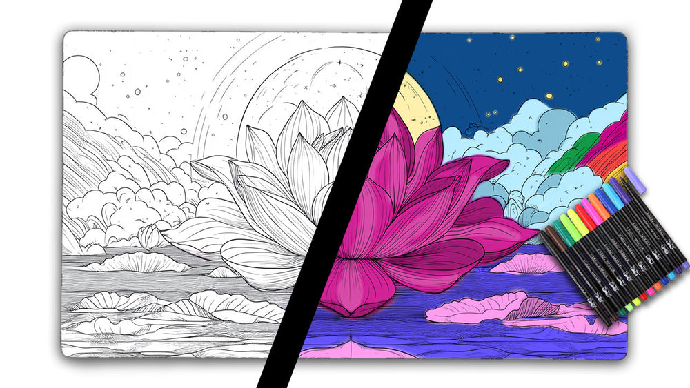 Lotus | Color Your Own Playmat Set (ONLINE ORDER ONLY)