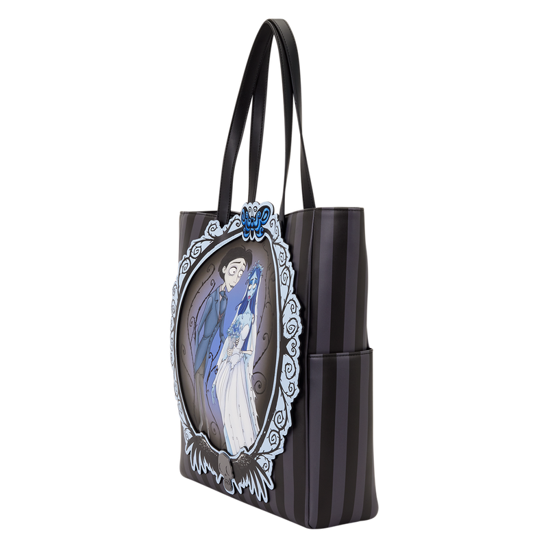 Loungefly Corpse Bride Victor & Emily Tote Bag (ONLINE ORDER ONLY)