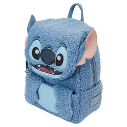 Loungefly Disney Stitch Plush Pocket Mini Backpack (ONLINE ORDER ONLY)