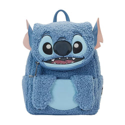 Loungefly Disney Stitch Plush Pocket Mini Backpack (ONLINE ORDER ONLY)