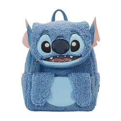 Loungefly Disney Stitch Plush Pocket Mini Backpack (ONLINE ORDER ONLY)