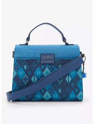 Loungefly Harry Potter Hogwarts Denim Satchel Crossbody Bag (ONLINE ORDER ONLY)