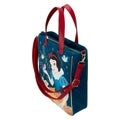 Loungefly Snow White Classic Apple Quilted Velvet Tote Bag With Coin Bag (Online Order Only)
