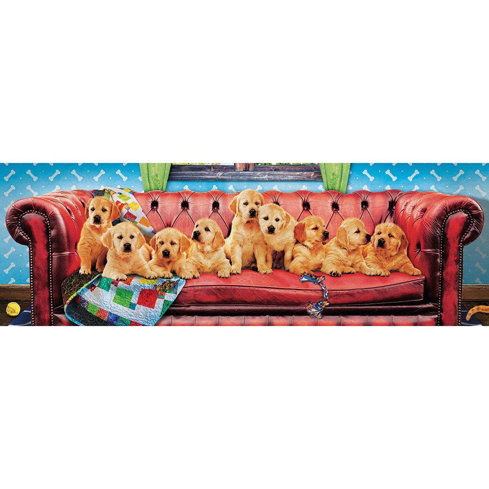Lounging Labs 1000 Piece Panoramic Jigsaw Puzzle Eurographics (ONLINE ORDER ONLY)