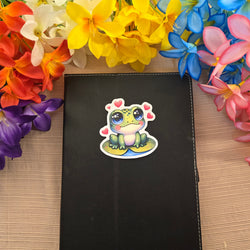 Adorable Love Frog Sticker (ONLINE ORDER ONLY)