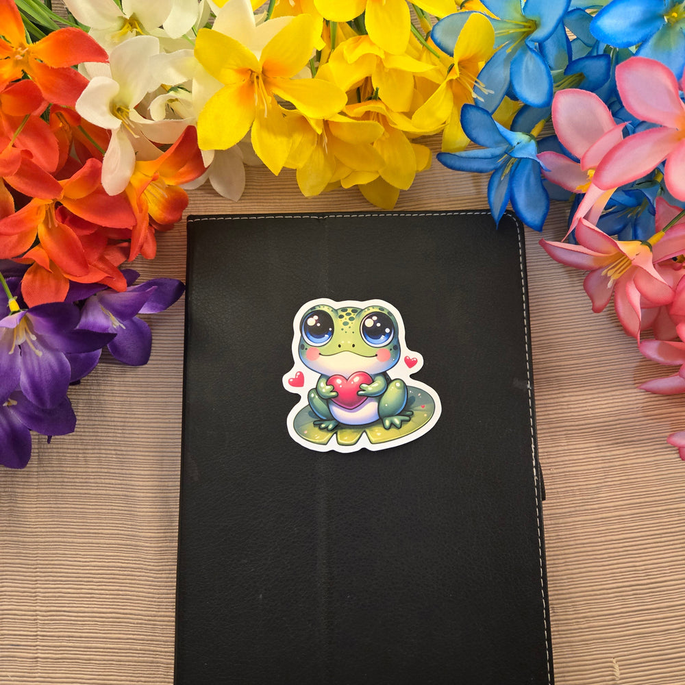 Adorable Love Frog Sticker (ONLINE ORDER ONLY)