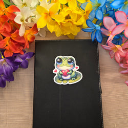 Adorable Love Frog Sticker (ONLINE ORDER ONLY)