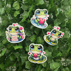 Adorable Love Frog Sticker (ONLINE ORDER ONLY)