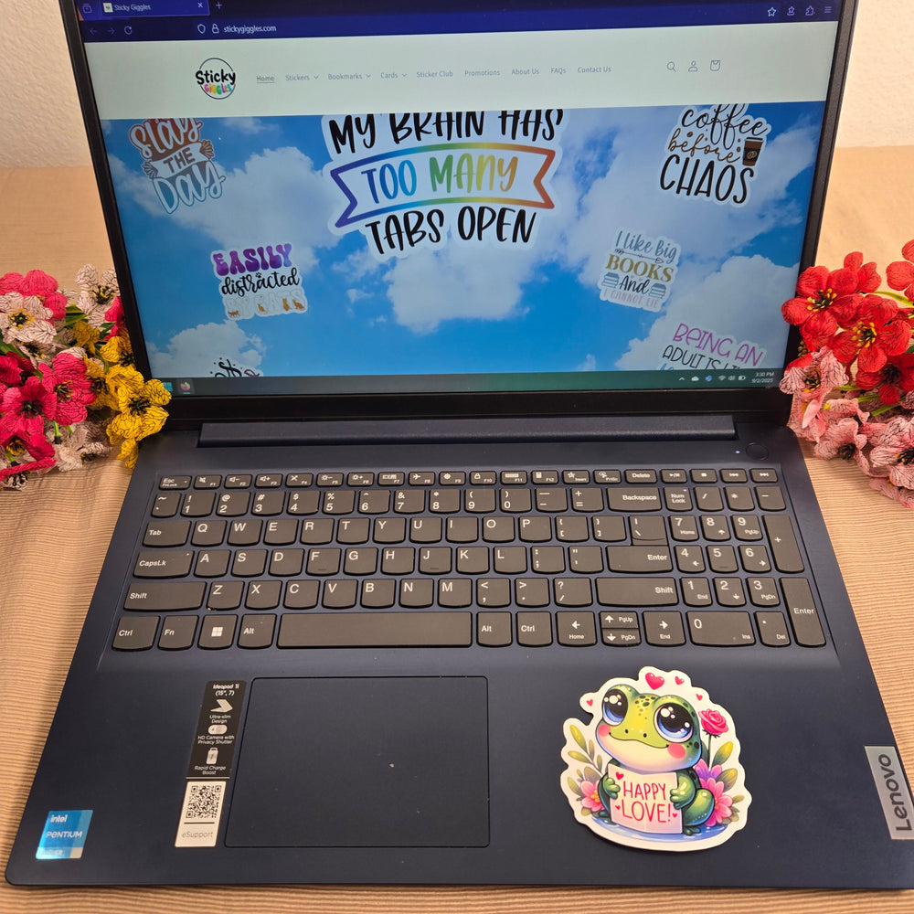 Adorable Love Frog Sticker (ONLINE ORDER ONLY)