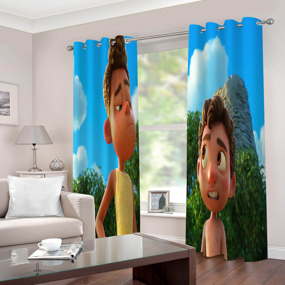Luca Curtains 2 Panels Blackout Window Drapes for Room Decoration (Online Order Only)