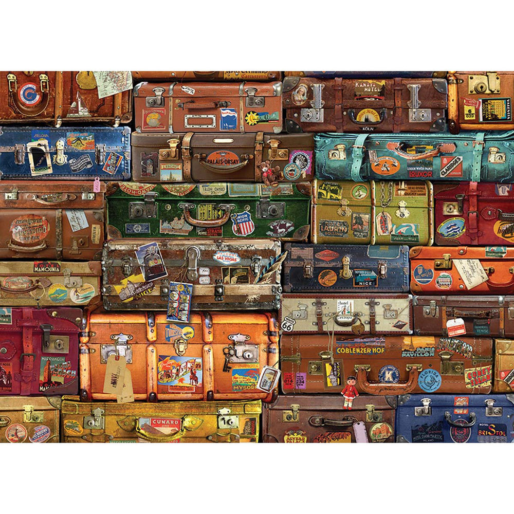 Luggage 1000 Piece Jigsaw Puzzle Cobble Hill (ONLINE ORDER ONLY)