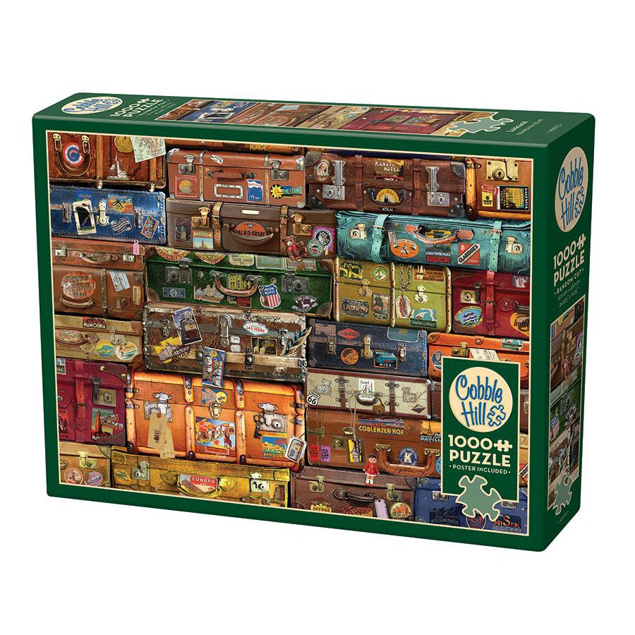 Luggage 1000 Piece Jigsaw Puzzle Cobble Hill (ONLINE ORDER ONLY)