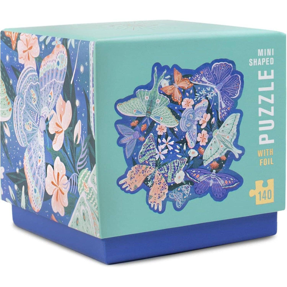 Luminous Butterflies 140 Piece Mini Jigsaw Puzzle Lantern Press (ONLINE ORDER ONLY)