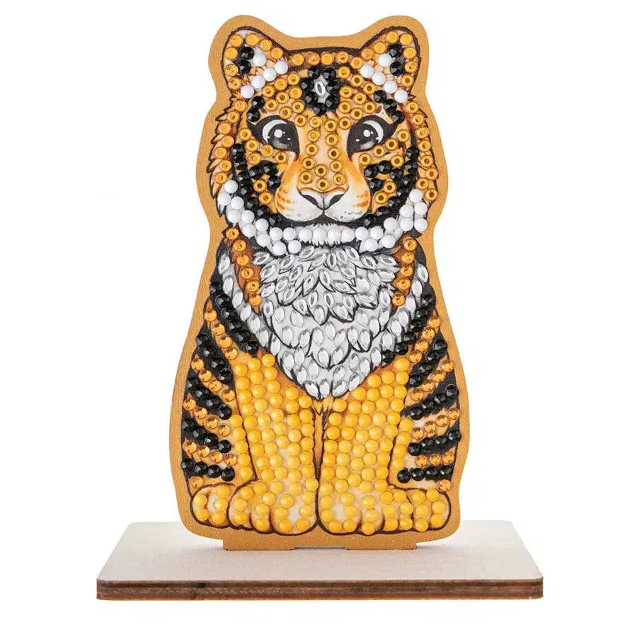 Luna Tiger Crystal Art Fantasy Buddies Kit Craft Buddy (ONLINE ORDER ONLY)