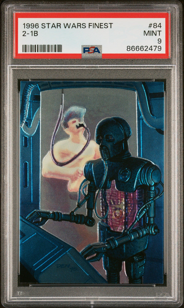 1996 STAR WARS FINEST 2-1B  #84 - PSA 9 (Online Order Only)