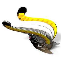 Lyre Bird 3D Cardboard Model Kit Eugy (ONLINE ORDER ONLY)