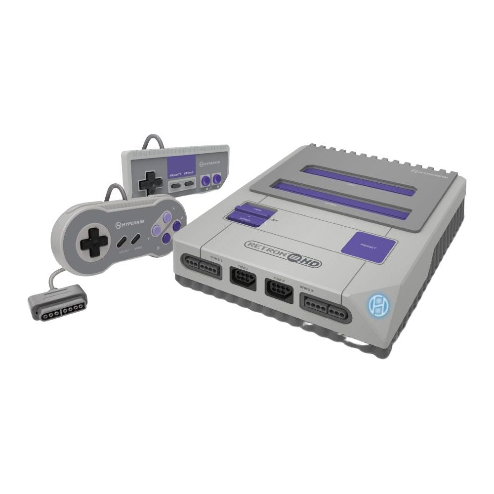 RetroN 2 HD Gaming Console Compatible With NES® / Super NES® / Super Famicom™ (Online Order Only)