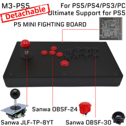 FightBox M3 All Button Leverless Arcade Game Controller for PC/PS/XBOX/SWITCH (Online Only)