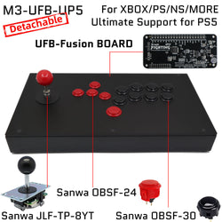FightBox M3 All Button Leverless Arcade Game Controller for PC/PS/XBOX/SWITCH (Online Only)