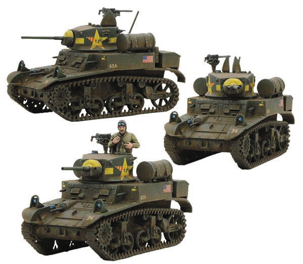 Bolt Action: M5 Stuart Platoon (2nd Edition) (ONLINE ORDER ONLY)