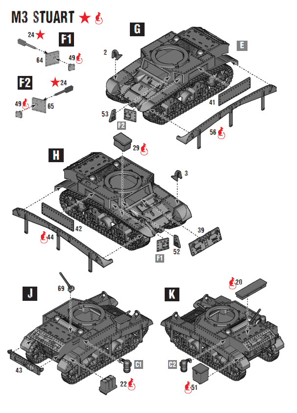 Bolt Action: M3 Stuart (ONLINE ORDER ONLY)
