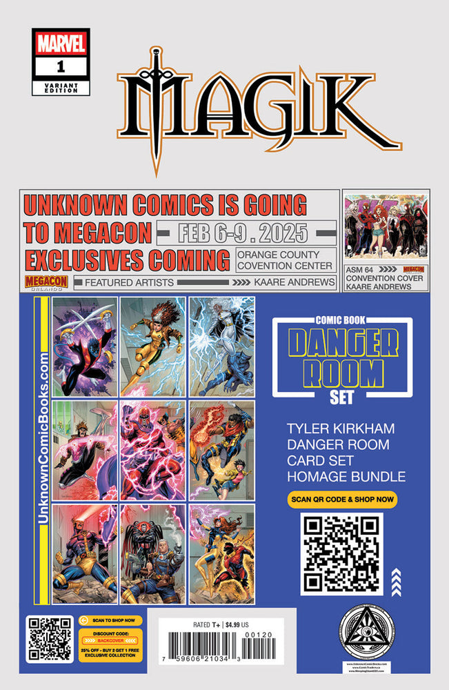 Magik #1 Unknown Comics Alexander Lozano Exclusive Var (01/08/2025) (Online Only)