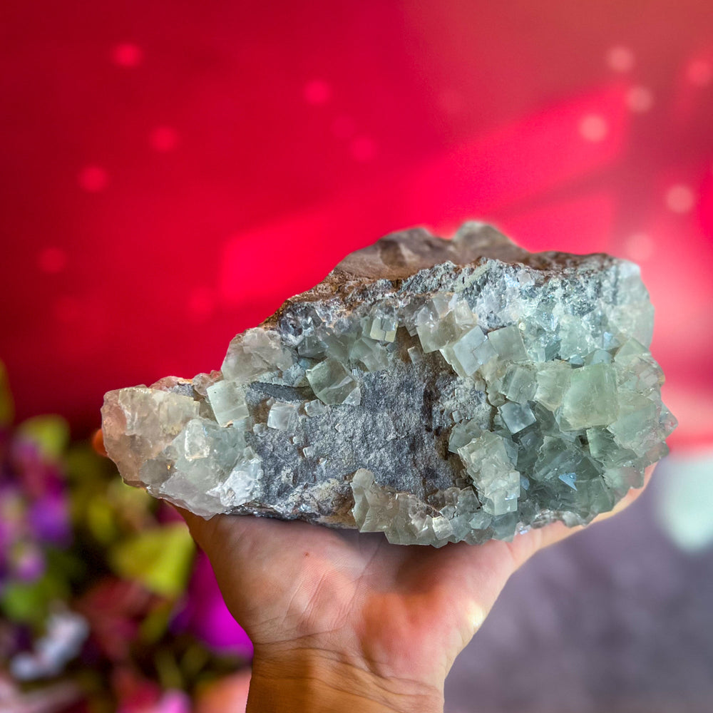 Light Green Cubic Fluorite from Hunan China (ONLINE ORDER ONLY)