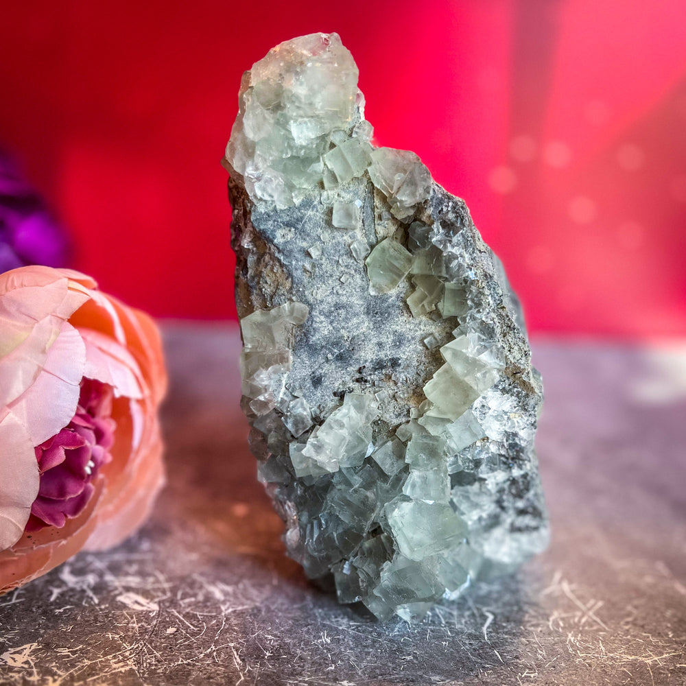Light Green Cubic Fluorite from Hunan China (ONLINE ORDER ONLY)